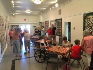 2018 Apple County Quilters reception